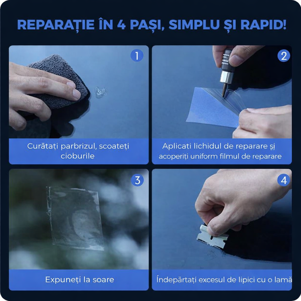 Kit Reparație Parbriz Rapid